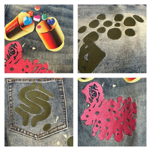 Billionaire Boys Club Moonrocks Slim Fit Jeans Size 38 - Picture 11 of 13